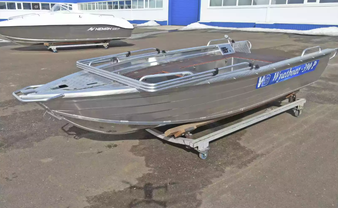 Алюминиевая лодка Wyatboat-390РМ в Армавире