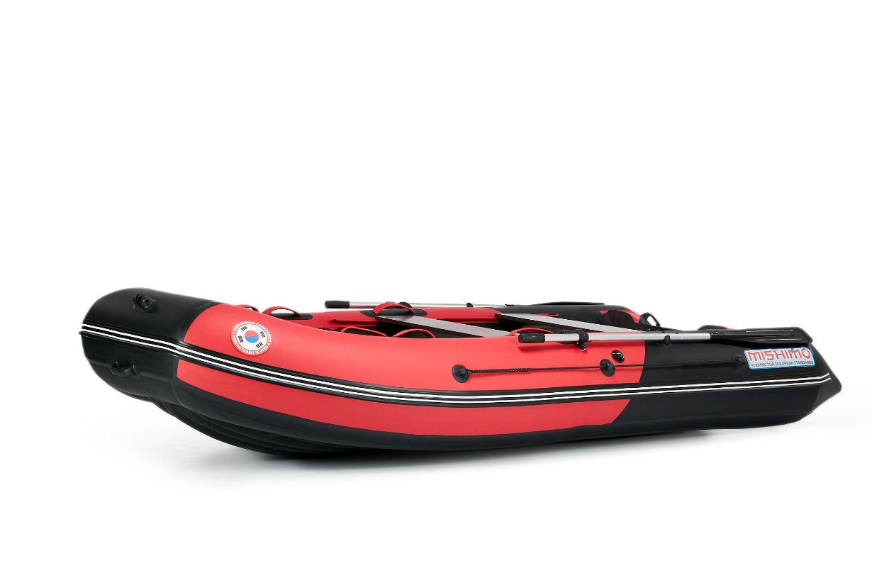 КОМПЛЕКТ ЛОДКА MISHIMO PRO 350 + ЛОДОЧНЫЙ МОТОР MARLIN MP 9.9 (15) AMHS PROLINE в Армавире