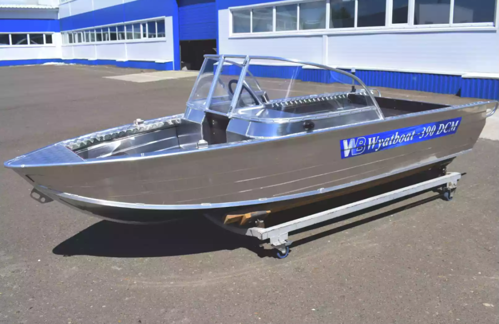 Алюминиевая лодка Wyatboat-390 DCM в Армавире