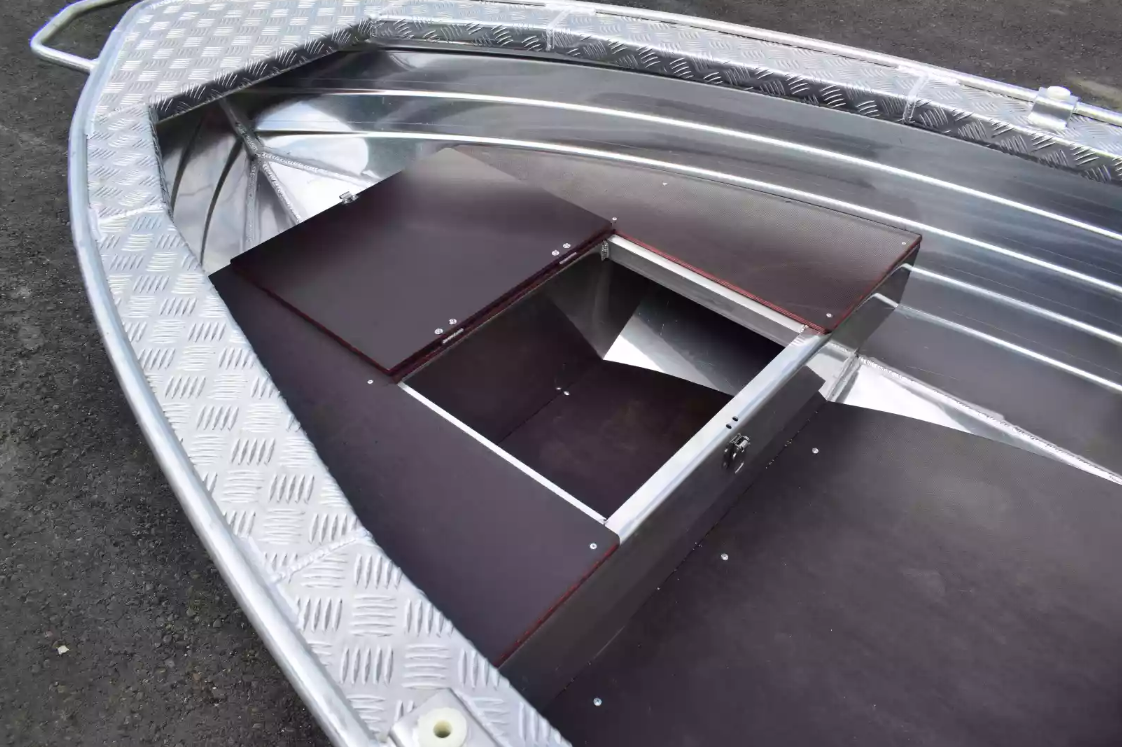 Алюминиевая лодка Wyatboat-390Р Увеличенный борт в Армавире