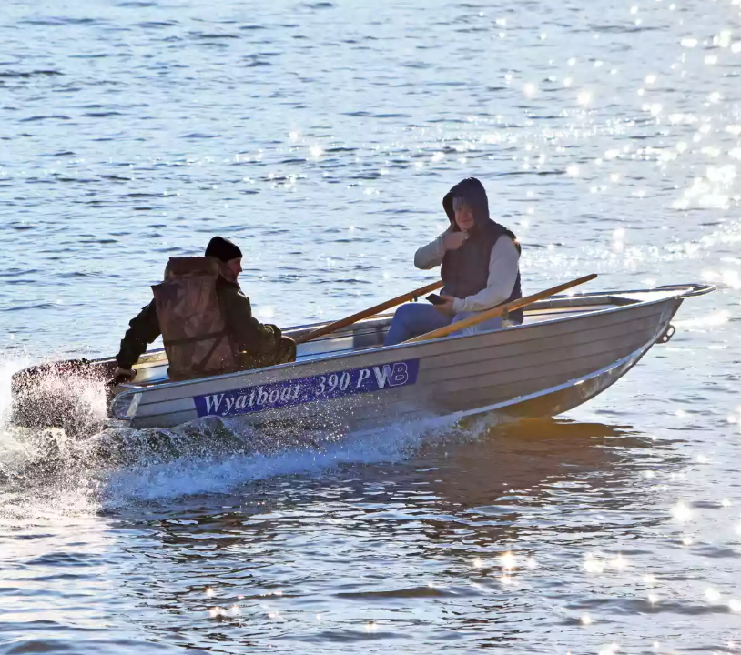 Алюминиевая лодка Wyatboat-390 P в Армавире