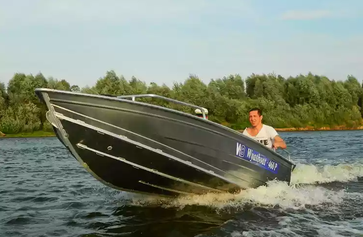 Алюминиевая лодка Wyatboat-460 P в Армавире