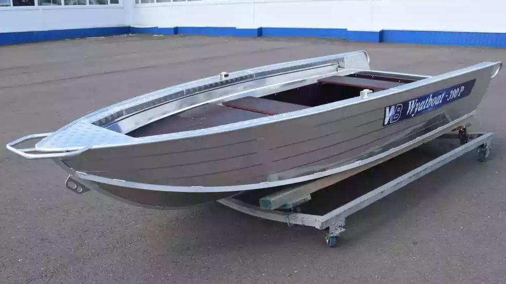 Алюминиевая лодка Wyatboat-390Р Fish в Армавире