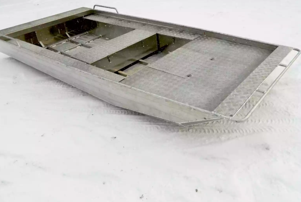 Алюминиевая лодка Wyatboat-390 Jonboat в Армавире