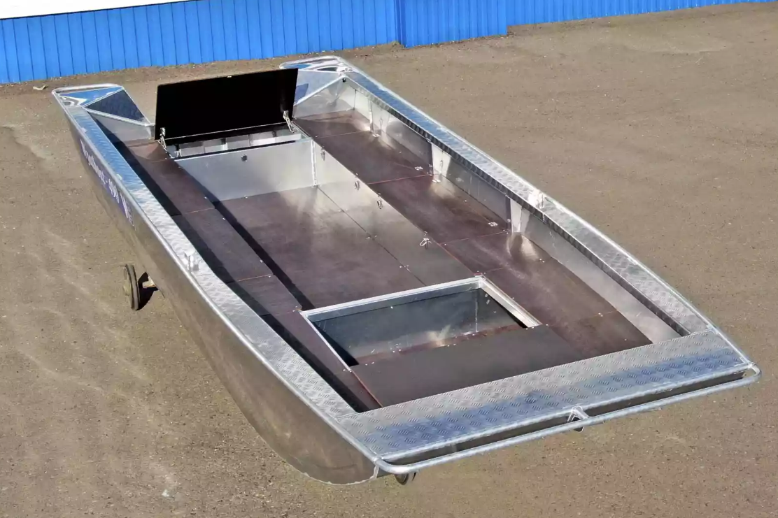 Алюминиевая лодка Wyatboat-490 Jonboat в Армавире