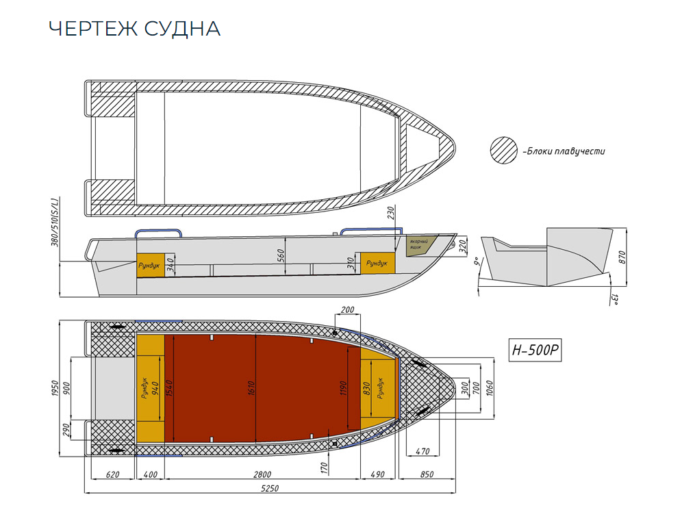 Алюминиевая лодка Неман-500 P в Армавире