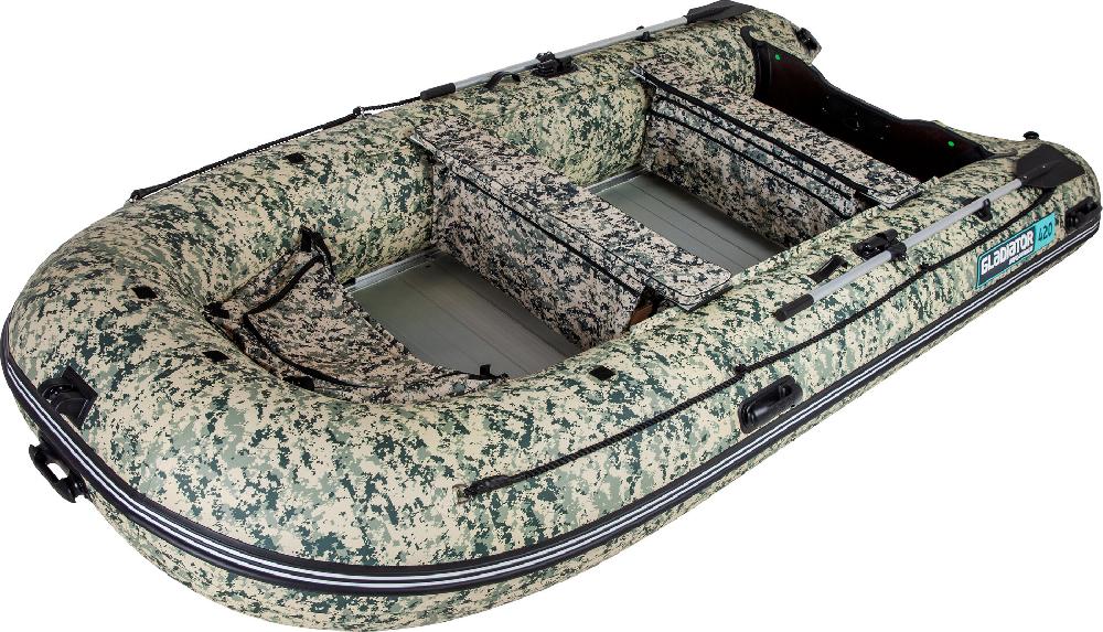 НАДУВНАЯ ЛОДКА GLADIATOR C420AL в Армавире