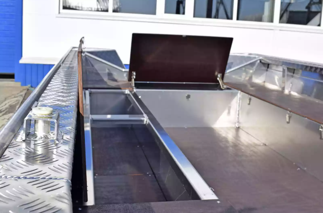 Алюминиевая лодка Wyatboat-490 Jonboat в Армавире