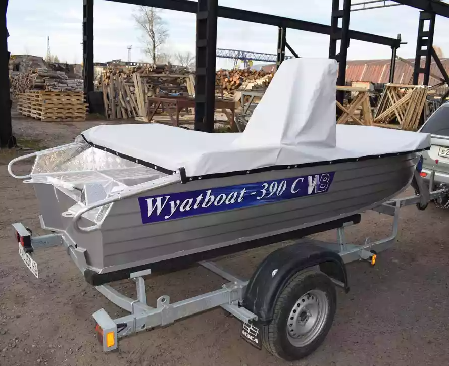 Алюминиевая лодка Wyatboat-390 C в Армавире