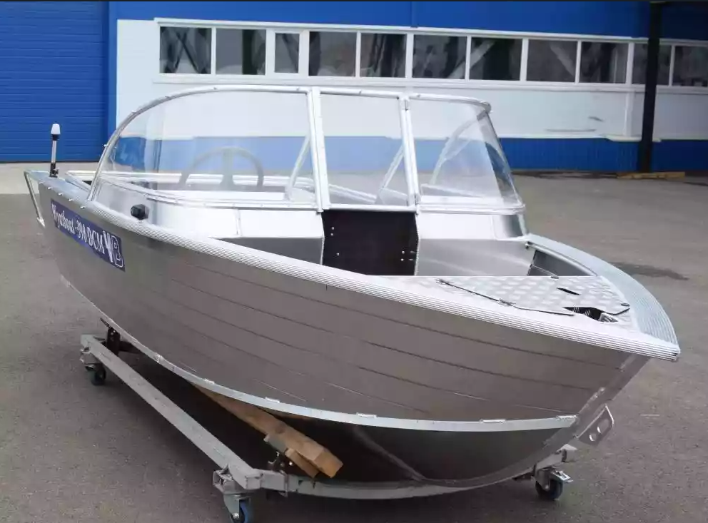 Алюминиевая лодка Wyatboat-390 DCM Увеличенный борт в Армавире