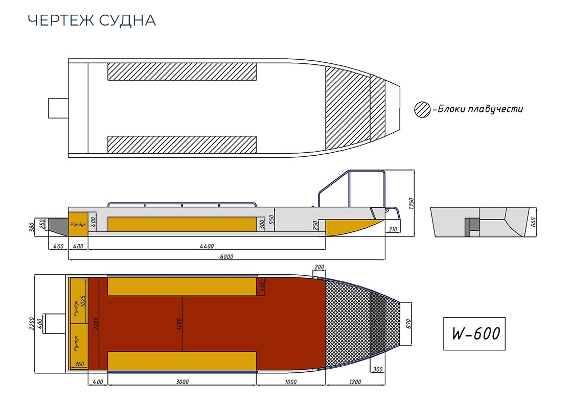 Алюминиевая лодка Wyatboat-600 в Армавире