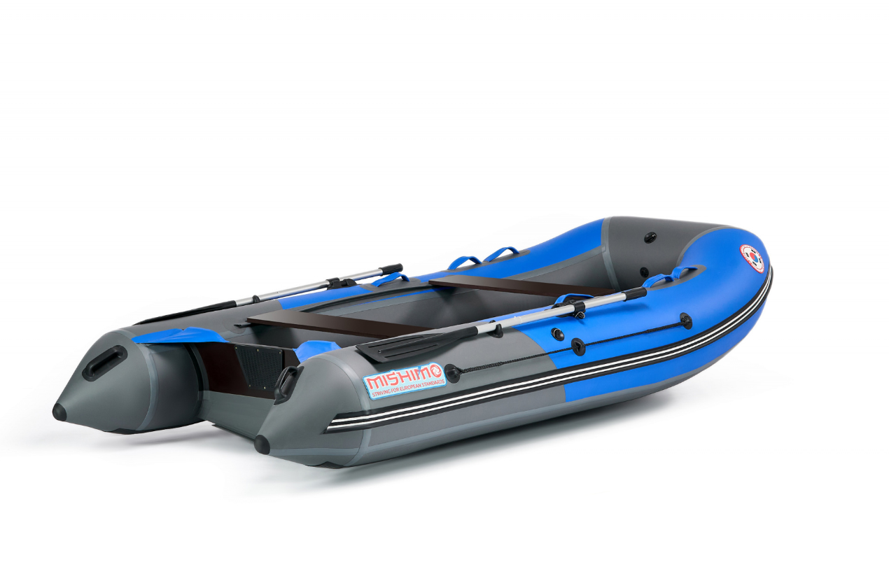 КОМПЛЕКТ ЛОДКА MISHIMO PRO 350 + ЛОДОЧНЫЙ МОТОР MARLIN MP 9.9 (15) AMHS PROLINE в Армавире