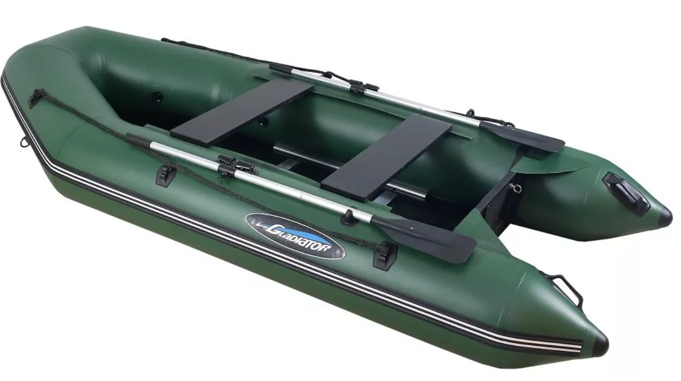 МОТОРНО-ГРЕБНАЯ ЛОДКА ПВХ GLADIATOR A 280 ТК С ФАНЕРНЫМ ДНОМ в Армавире