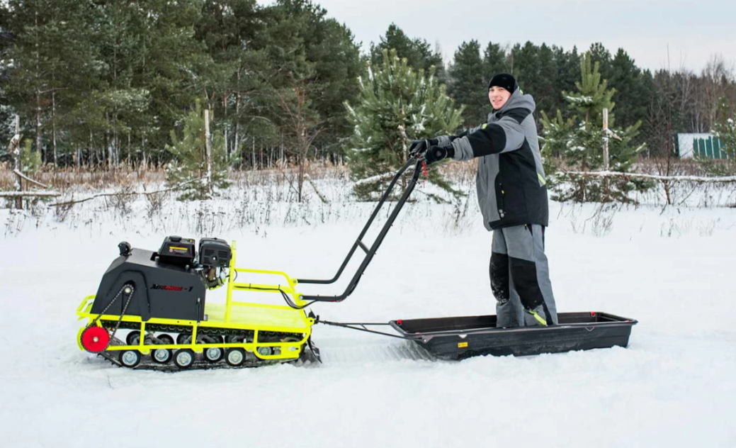 Мотобуксировщик Бурлак ХОЗЯИН-1 (капот металл) в Армавире