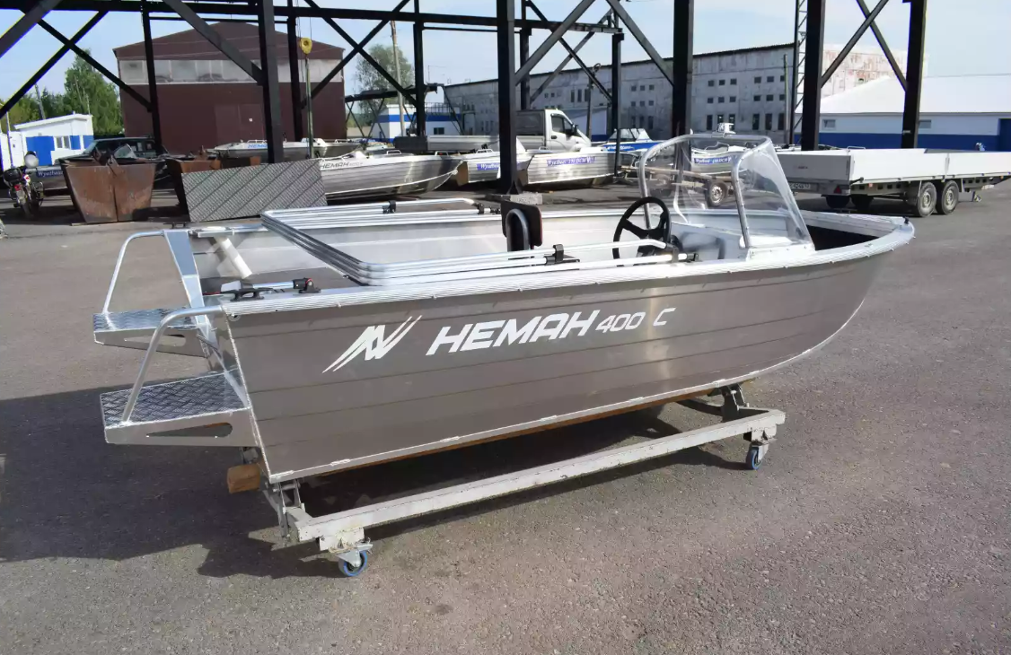 Алюминиевая лодка Неман-400 С в Армавире