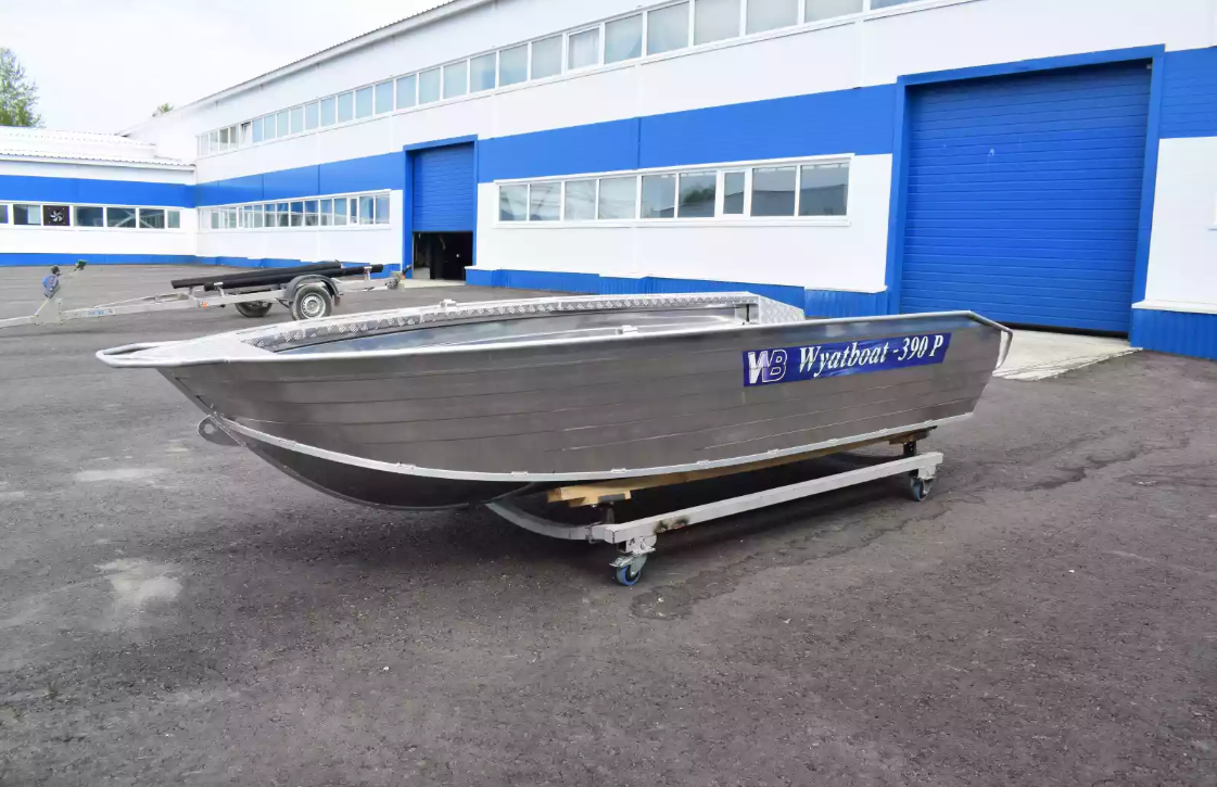 Алюминиевая лодка Wyatboat-390Р Увеличенный борт в Армавире