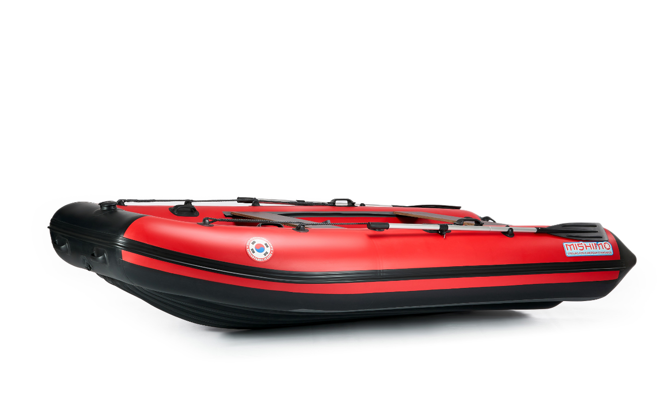 КОМПЛЕКТ ЛОДКА MISHIMO RAPID 380 PRO+ ЛОДОЧНЫЙ МОТОР MARLIN MP 9.9 (20) AMHS PROLINE FORCE в Армавире