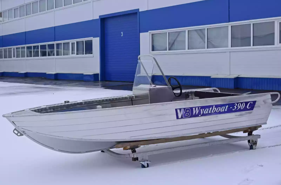 Алюминиевая лодка Wyatboat-390 C в Армавире