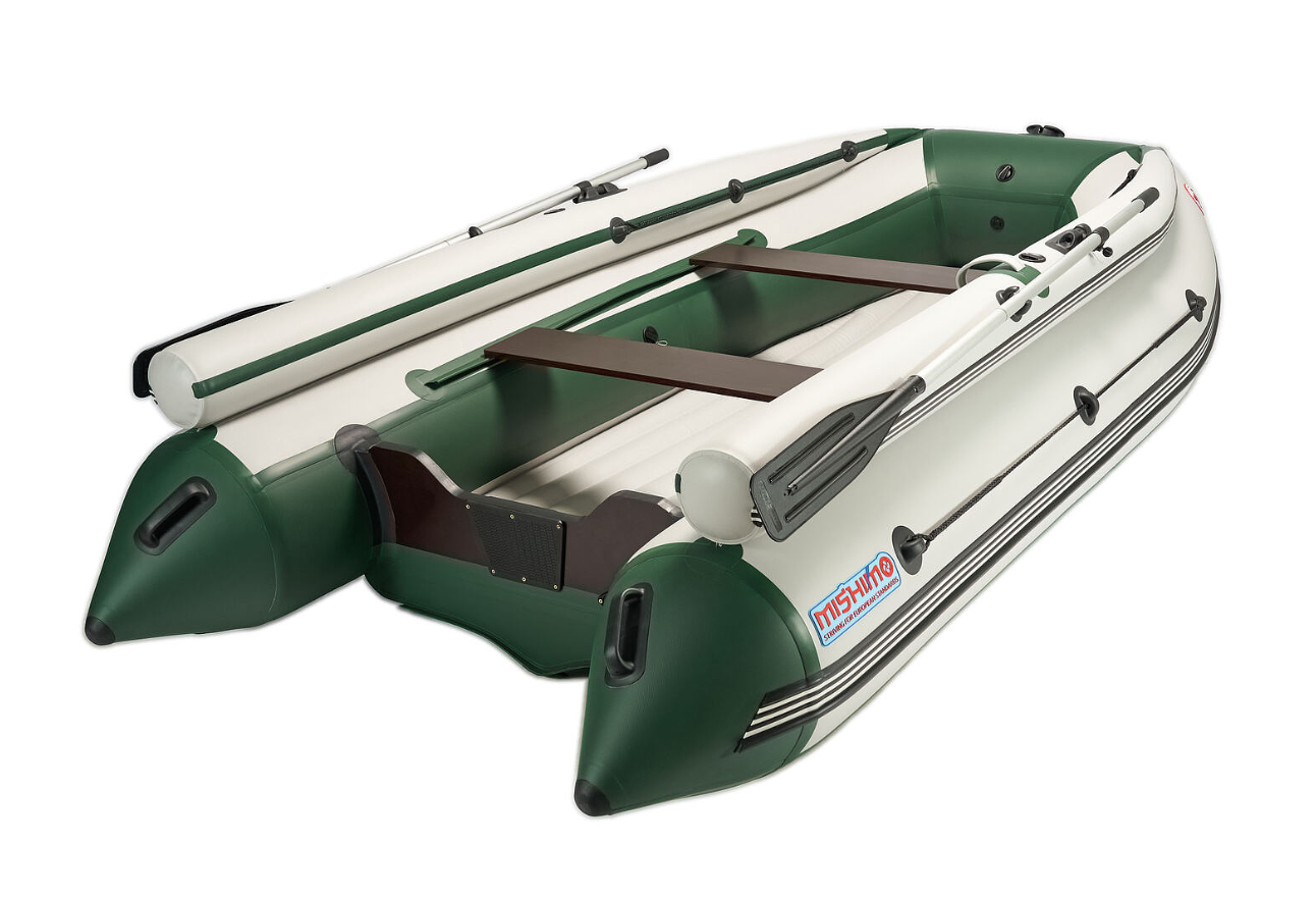 КОМПЛЕКТ ЛОДКА MISHIMO FAMILY LITE 370 + МОТОР MARLIN MP 9.9 AMHS PROLINE FORCE в Армавире