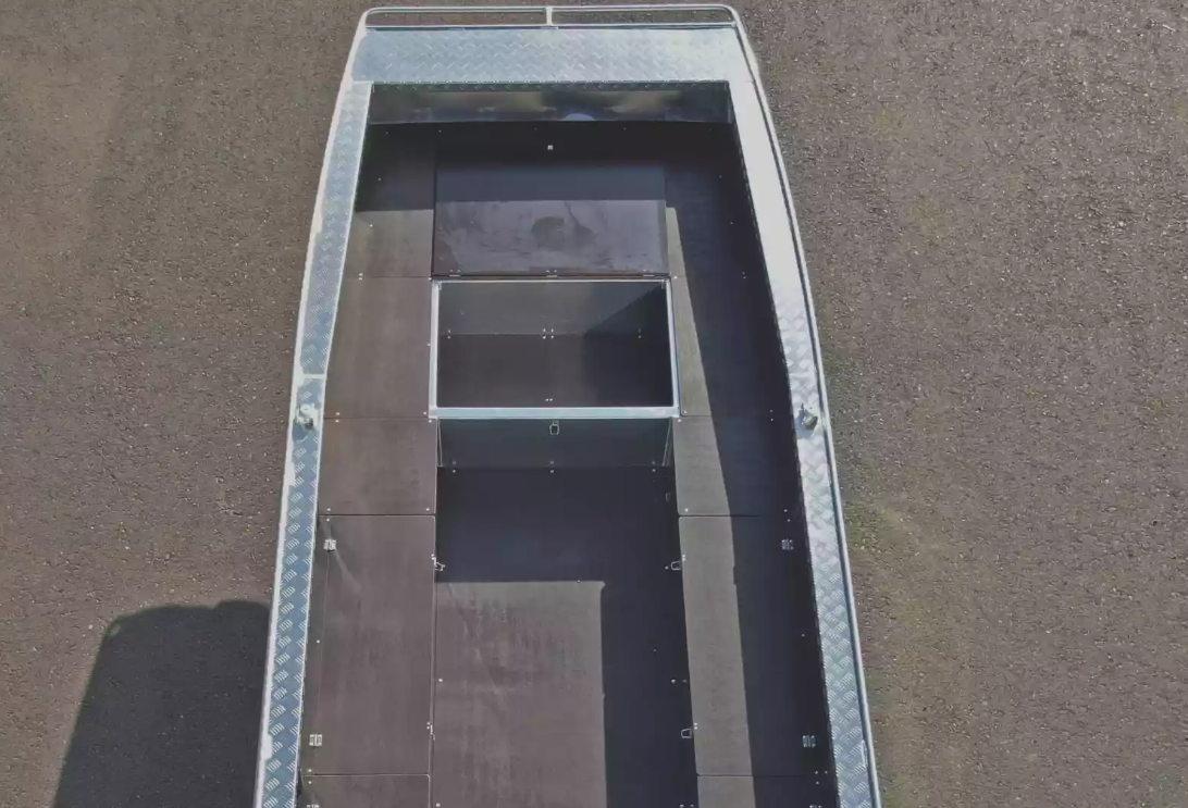 Алюминиевая лодка Wyatboat-490 Jonboat в Армавире