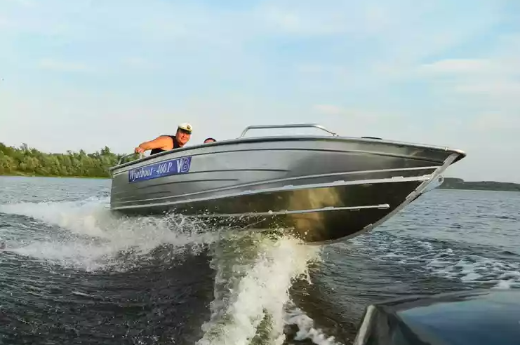 Алюминиевая лодка Wyatboat-460 P в Армавире