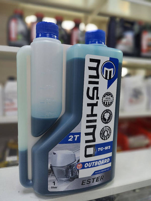 Масло MISHIMO 2T OUTBOARD (ESTER) полусинтетика 1 л в Армавире