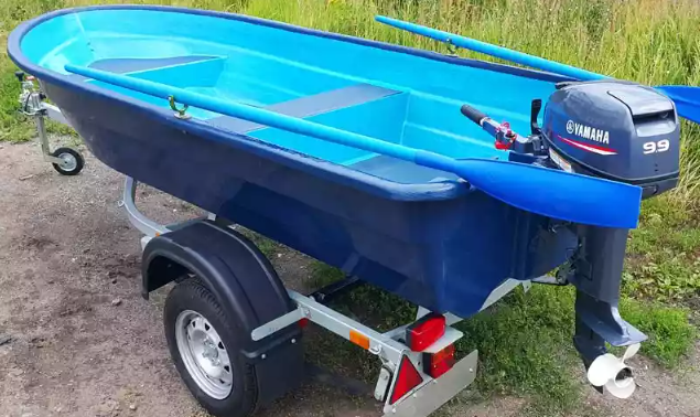 Стеклопластиковая лодка Neman-340 (тримаран) в Армавире