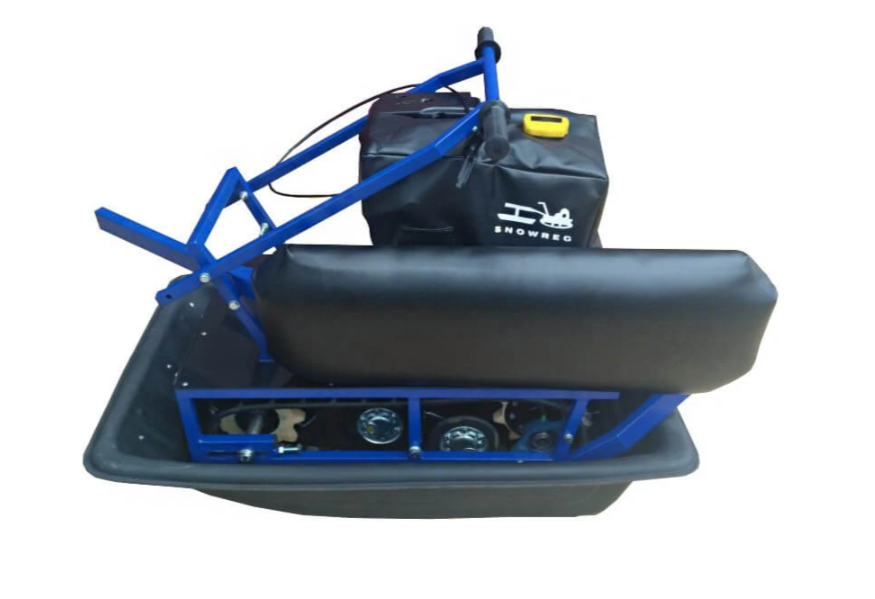 Мини-мотобуксировщик Альбатрос-М с фарой в Армавире