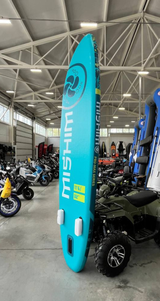 SUP (САП) Доска MISHIMO PRO-MAX Light Teal 12,6’ (385см) в Армавире