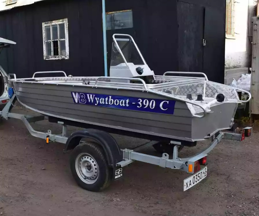 Алюминиевая лодка Wyatboat-390 C в Армавире