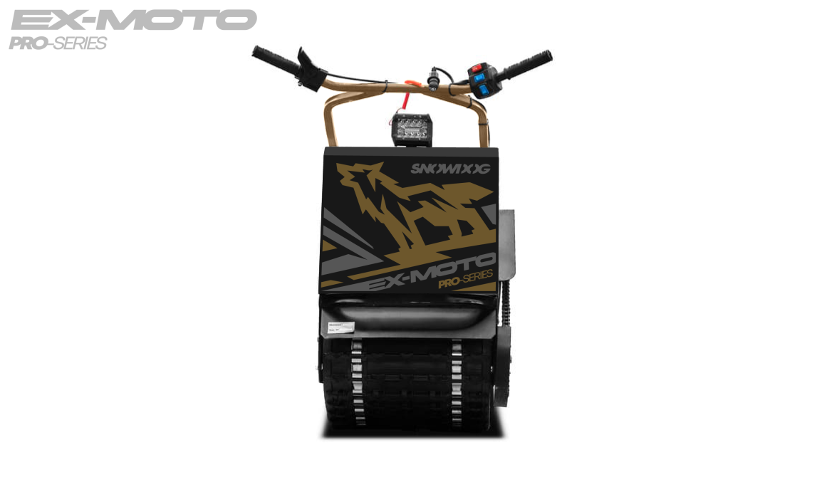 Мотобуксировщик EX-MOTO SNOWDOG S380 8л.с. в Армавире