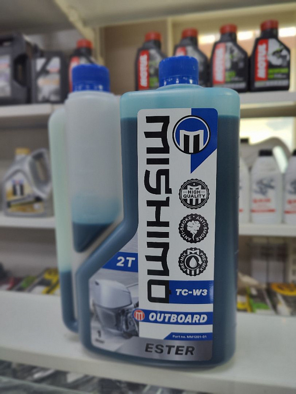 Масло MISHIMO 2T OUTBOARD (ESTER) полусинтетика 1 л в Армавире