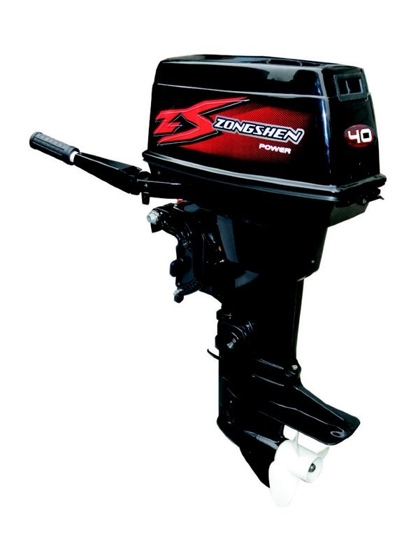 Лодочный мотор Zongshen T40 (+руль+пульт) в Армавире