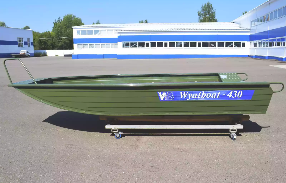 Алюминиевая лодка  Wyatboat-430 Master Fish в Армавире