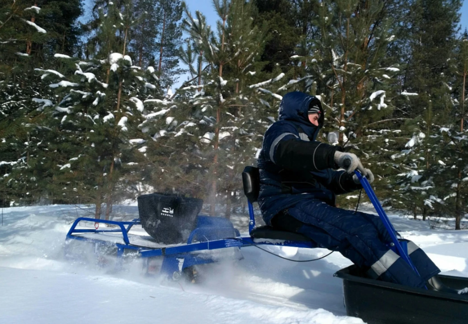 Мотобуксировщик толкач Альбатрос-XL8 с модулем. Без фары, тележки в Армавире