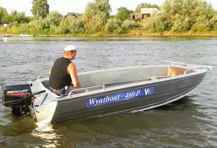 Алюминиевая лодка Wyatboat-460 P в Армавире