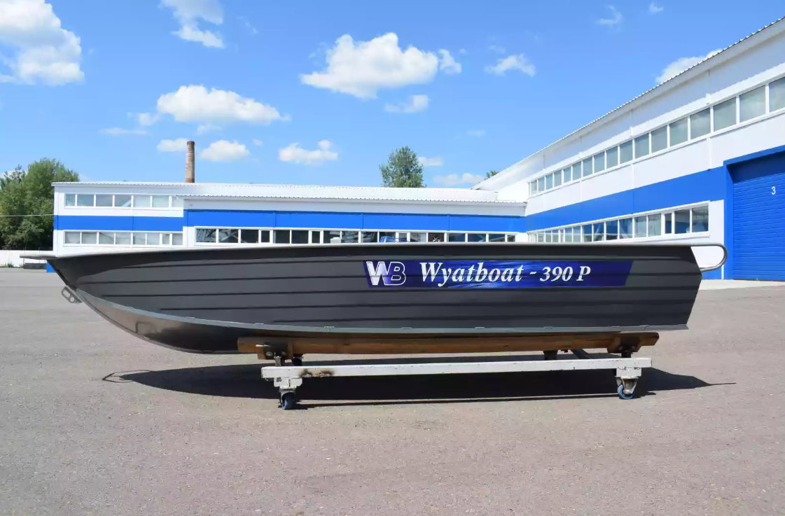 Алюминиевая лодка Wyatboat-390Р Fish в Армавире