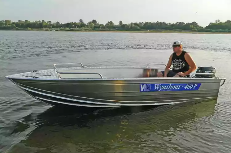 Алюминиевая лодка Wyatboat-460 P в Армавире