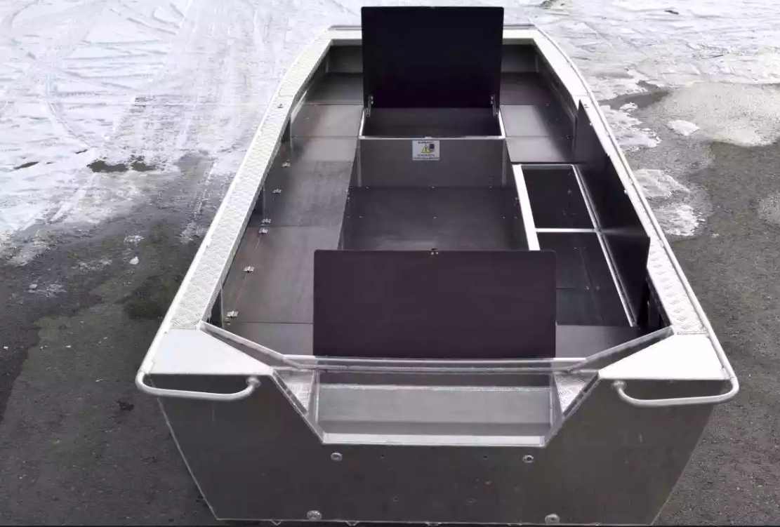 Алюминиевая лодка Wyatboat-490 Jonboat в Армавире
