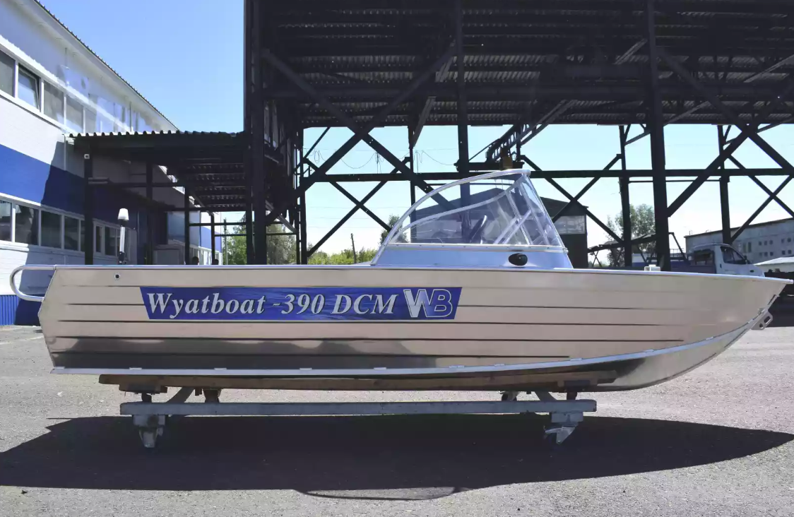 Алюминиевая лодка Wyatboat-390 DCM в Армавире