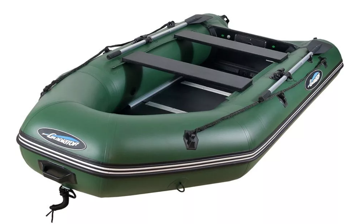 МОТОРНО-ГРЕБНАЯ ЛОДКА ПВХ GLADIATOR A 280 ТК С ФАНЕРНЫМ ДНОМ в Армавире