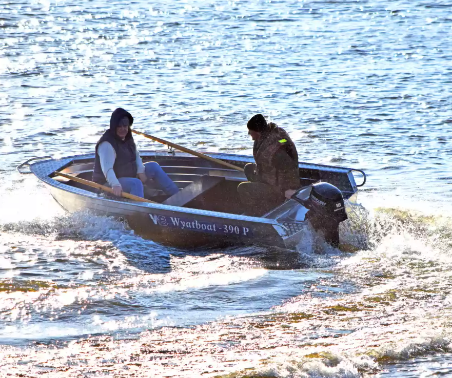 Алюминиевая лодка Wyatboat-390 P в Армавире