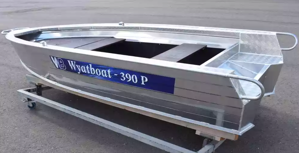 Алюминиевая лодка Wyatboat-390Р Fish в Армавире
