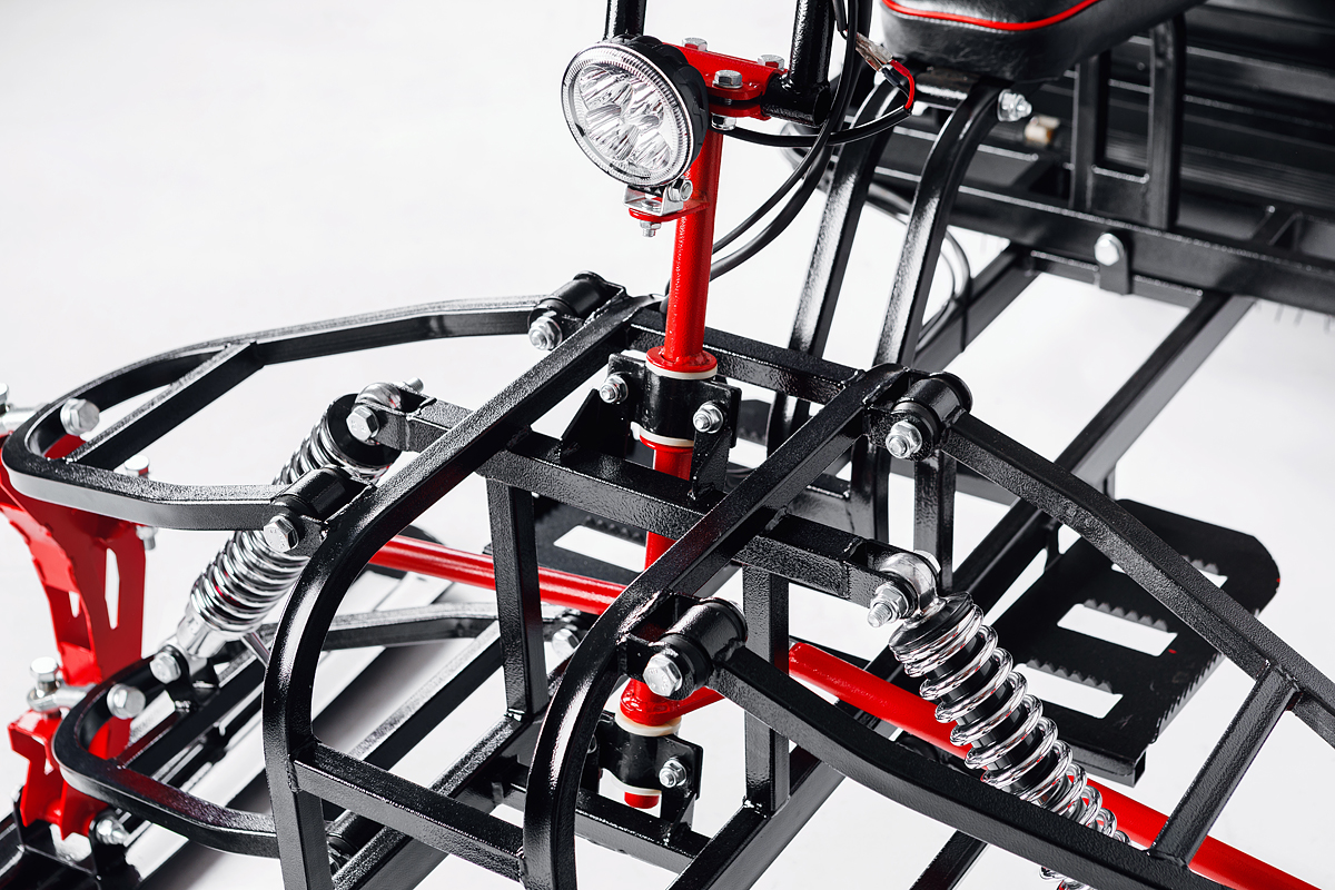 Лыжный модуль IKUDZO TERRAIN с подогревом ручек металлические лыжи в Армавире