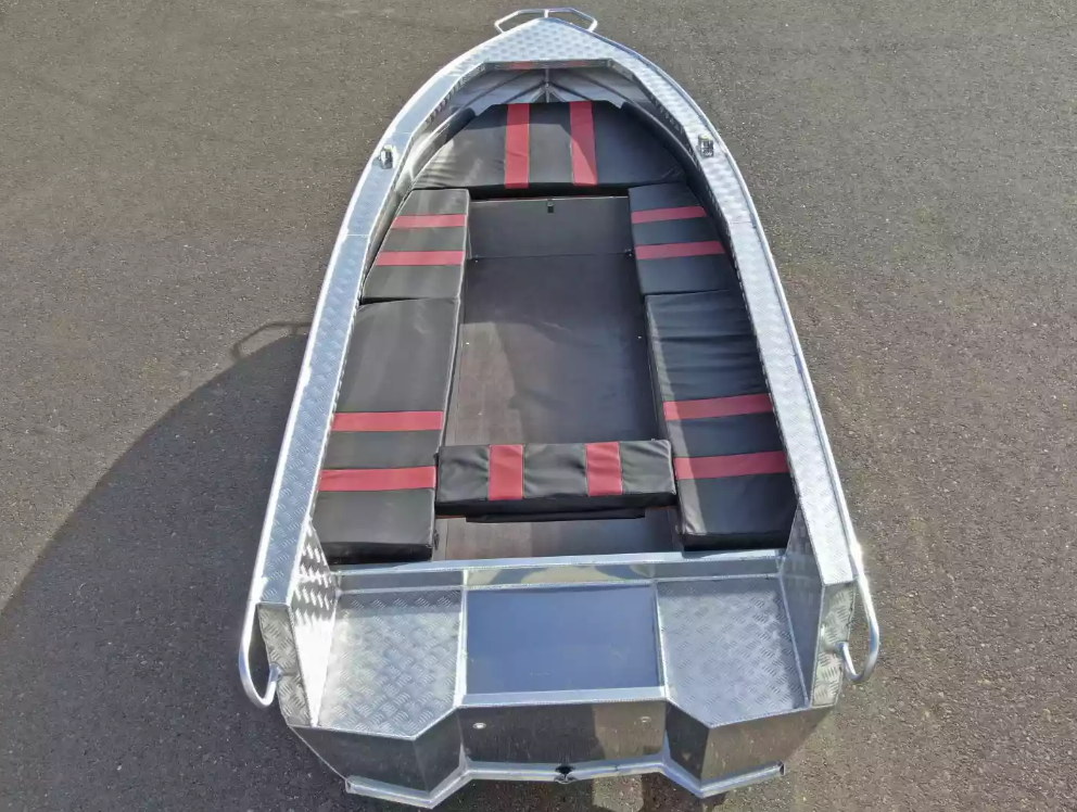 Алюминиевая лодка Wyatboat-390РМ увеличенный борт в Армавире