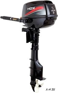 Лодочный мотор 4-х тактный HDX F 5 BMS в Армавире