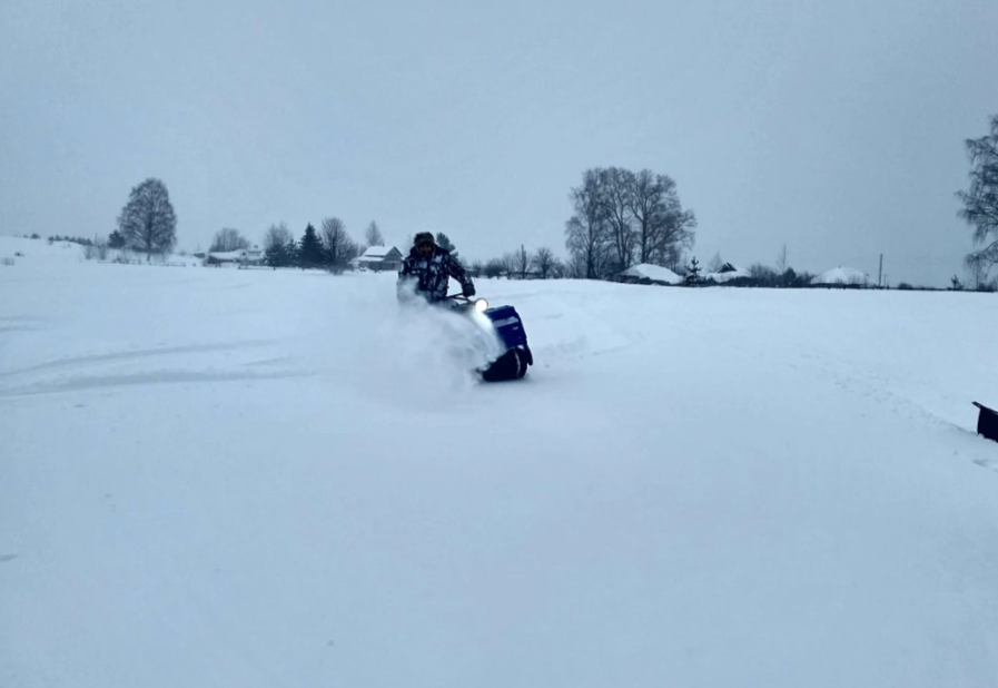 Мотобуксировщик Альбатрос-XLV 9 мини, тележки, 1250 мм в Армавире