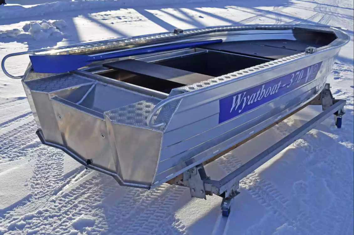 Алюминиевая лодка Wyatboat-370 Р FISH в Армавире
