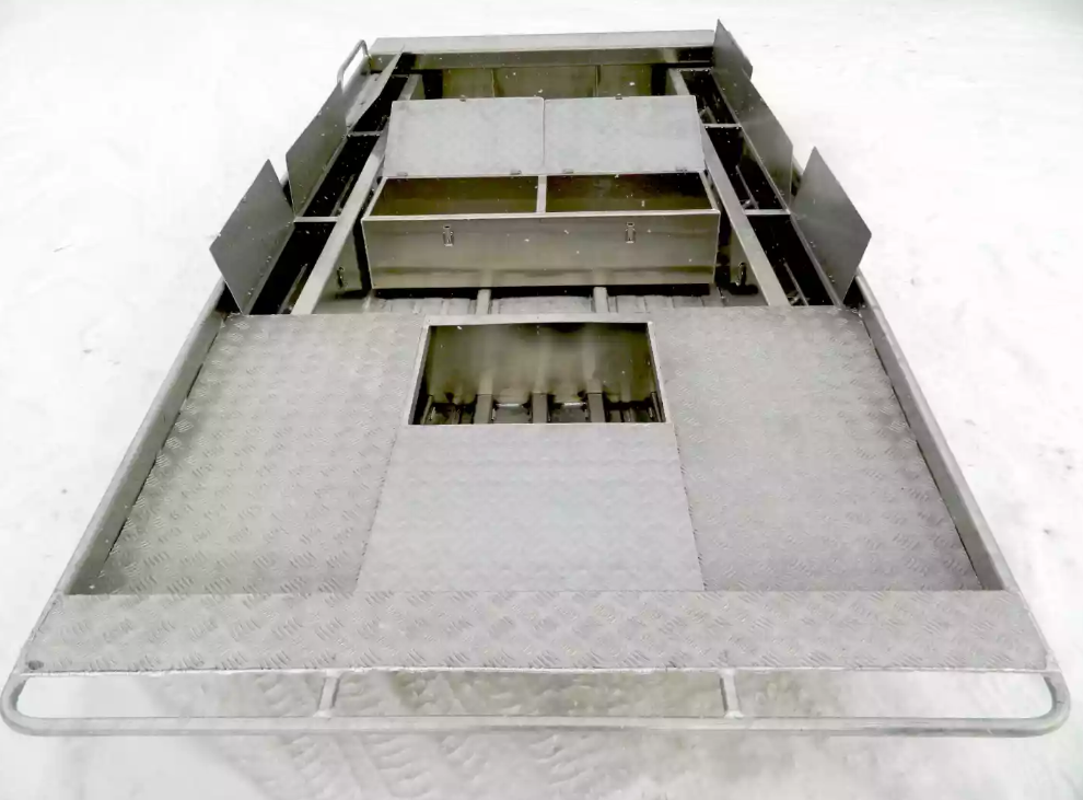 Алюминиевая лодка Wyatboat-390 Jonboat в Армавире