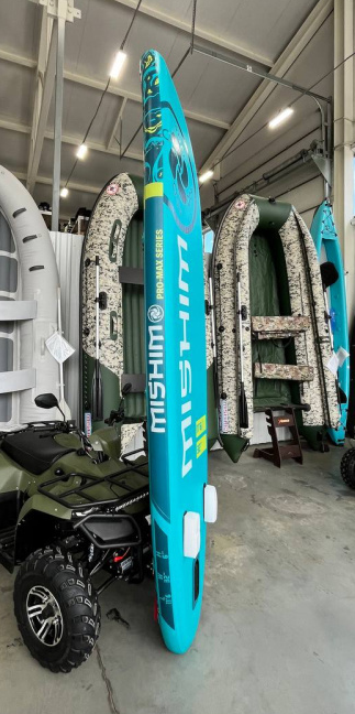 SUP (САП) Доска MISHIMO PRO-MAX Light Teal 12,6’ (385см) в Армавире